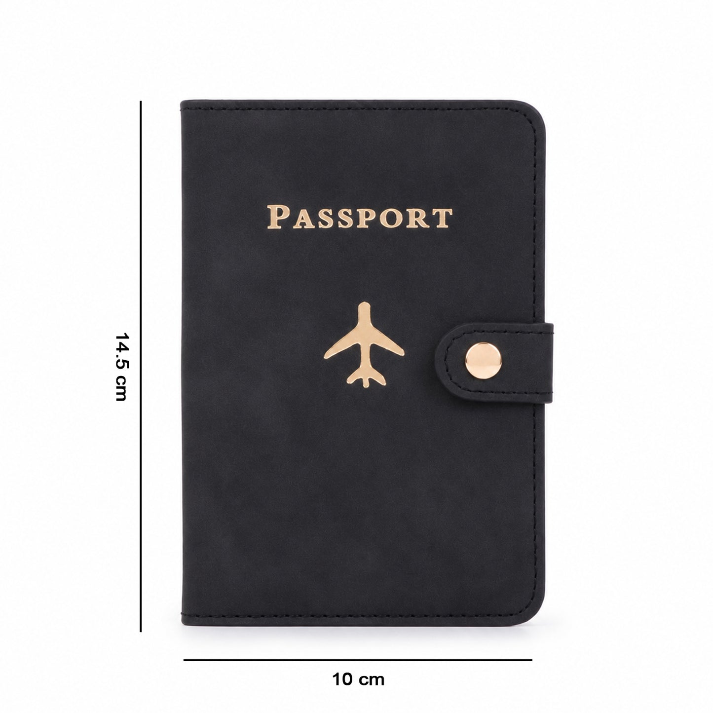Mix Travel Passport Holder Wallet Document Organizer Cover Case (1 Pc)