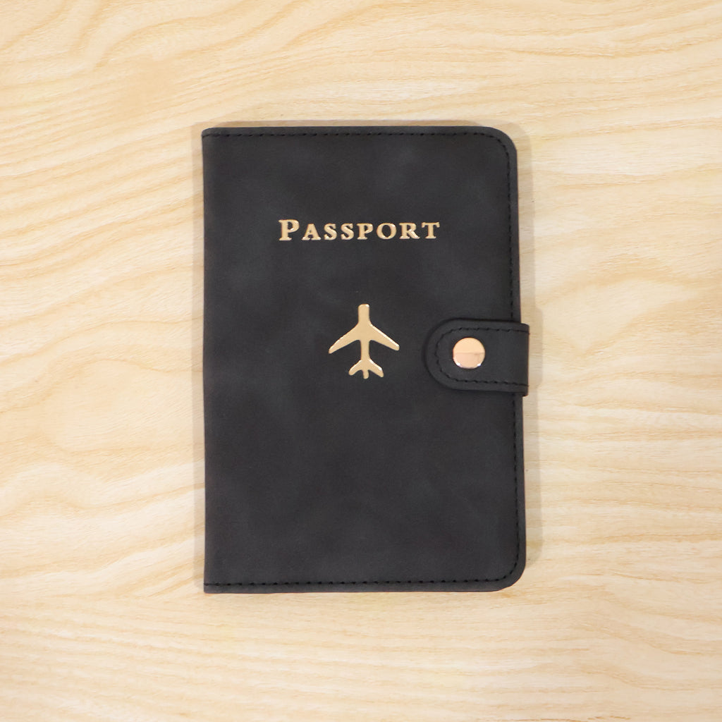Mix Travel Passport Holder Wallet Document Organizer Cover Case (1 Pc)
